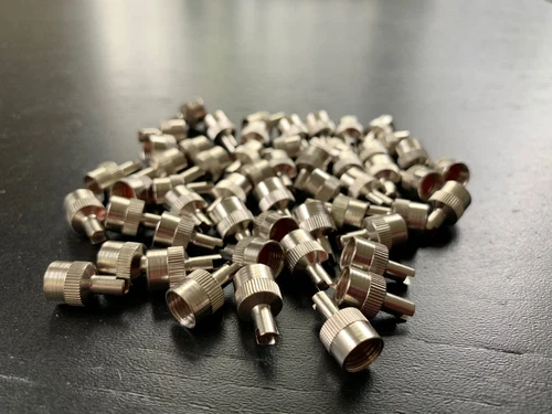 20x For Schrader Silver Metal Tire Valve Cap Seal Stem Core Remover Tool - Bild 10 von 15