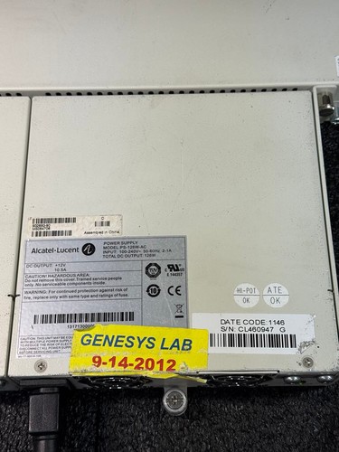 Alcatel-Lucent OmniSwitch 48 Port OS6850E-48X With 2 Power Supply PS-126W-AC - Picture 7 of 10