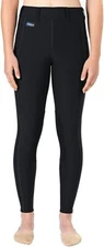 Irideon Issential Riding Tights Knee Patches Breeches Black Women's Size M