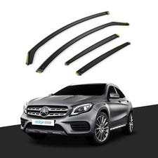 Windabweiser Mercedes GLA X156 MK1 2013-2019 5-Türer SUV 4tlg getönt Windabweiser Mercedes GLA X156 MK1 2013-2019 5-Türer SUV 4tlg getönt