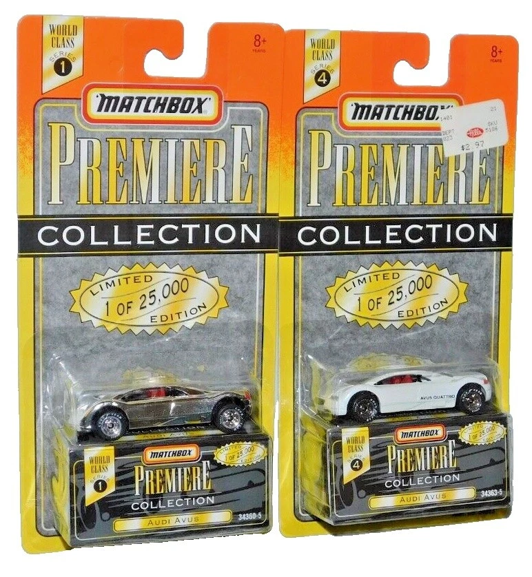 Коллекция Matchbox Premiere Audi Contemporary Manufacture литые автомобили, грузовики и фургоны