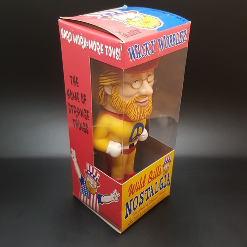 FUNKO WILD BILLS NOSTALGIA SUPER BILL WACKY WOBBLER BOBBLE HEAD - Picture 4 of 8