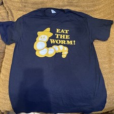 Camiseta Mezcal Monte Albán Eat The Worm Años 80 De Colección