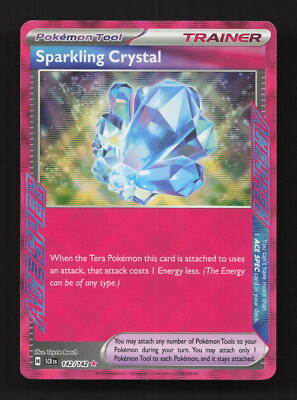 Sparkling Crystal 2024 Stellar Crown SCR #142/142 ACE SPEC Pokemon Card  R2-786
