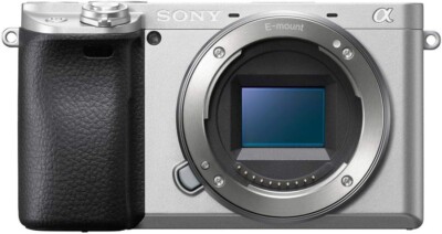 SONY α6400 ILCE-6400Y silver Sony Alpha A6400 Mirrorless Digital Camera with Lens - Silver for