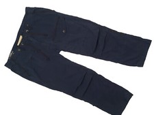 NEW VINTAGE Polo Ralph Lauren Cargo Pants  40 x 30 Weathered Navy Drawstring