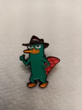 PERRY THE PLATYPUS-PHINEAS & FERB- ENAMEL PIN-SHIP ALL THE PINS U BUY FOR $4.99