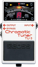 TU-3 Chromatic Tuner Pedal with True Bypass for Accurate Tuning