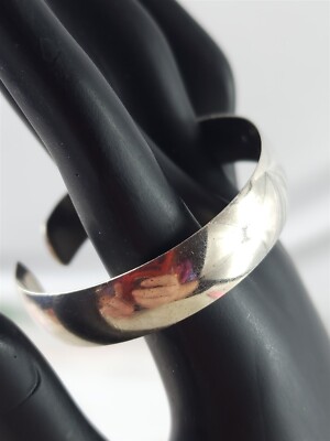 Old Town Silversmiths Vintage Sterling KKG Monogramed Cuff