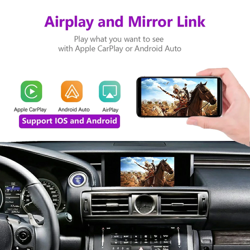 Wireless Carplay Smart box for Lexus NX RX IS ES GS RC CT LS LX LC UX 2014-2019 - Picture 8 of 8
