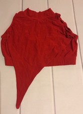 Randall's Women's Red Dance Top Size Medium