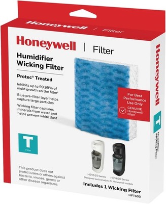 Honeywell HFT600PF1 Ersatzfilter Filter T 1er Pack Weiß Luftbefeuchter