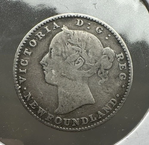 1890 Newfoundland 10 Cents — photo from the most recent tracked eBay sale