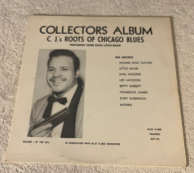 VARIOUS CHICAGO BLUES - ''Collectors Album'' C.J. RECORDS: EARL HOOKER +  1970  LP