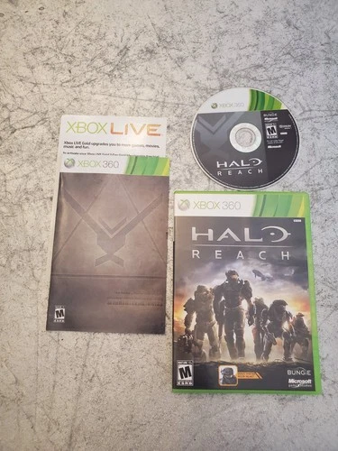 Halo: Reach (Xbox 360) CIB COMPLETE & TESTED Video Game