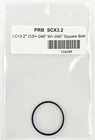 SCX3.2, PRB Square Cut Belt for VCR, Cassette, CD Drive or DVD Drive SCX 3.2