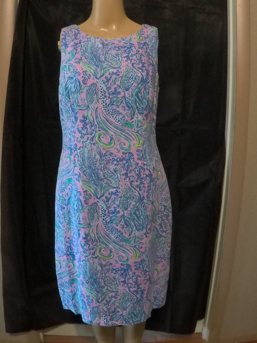 rosewe green dress Lilly Pulitzer Lilac Rose WE MERMAID IT Whimsical NWT Size 6 published