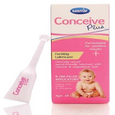 Conceive Plus Fertility Lubricant with Single-Use Applicators, 8x4g