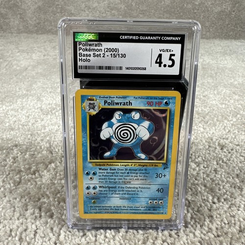 Poliwrath graded CGC 4.5 for sale on eBay