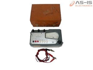 *AS-IS* Norma 1806 Isolationsmesser Vintage Austrian Insulation Tester Vintage
