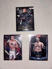 Panini Topps 3 card UFC lot Donruss 2022 Chimaev Ferguson Miocic