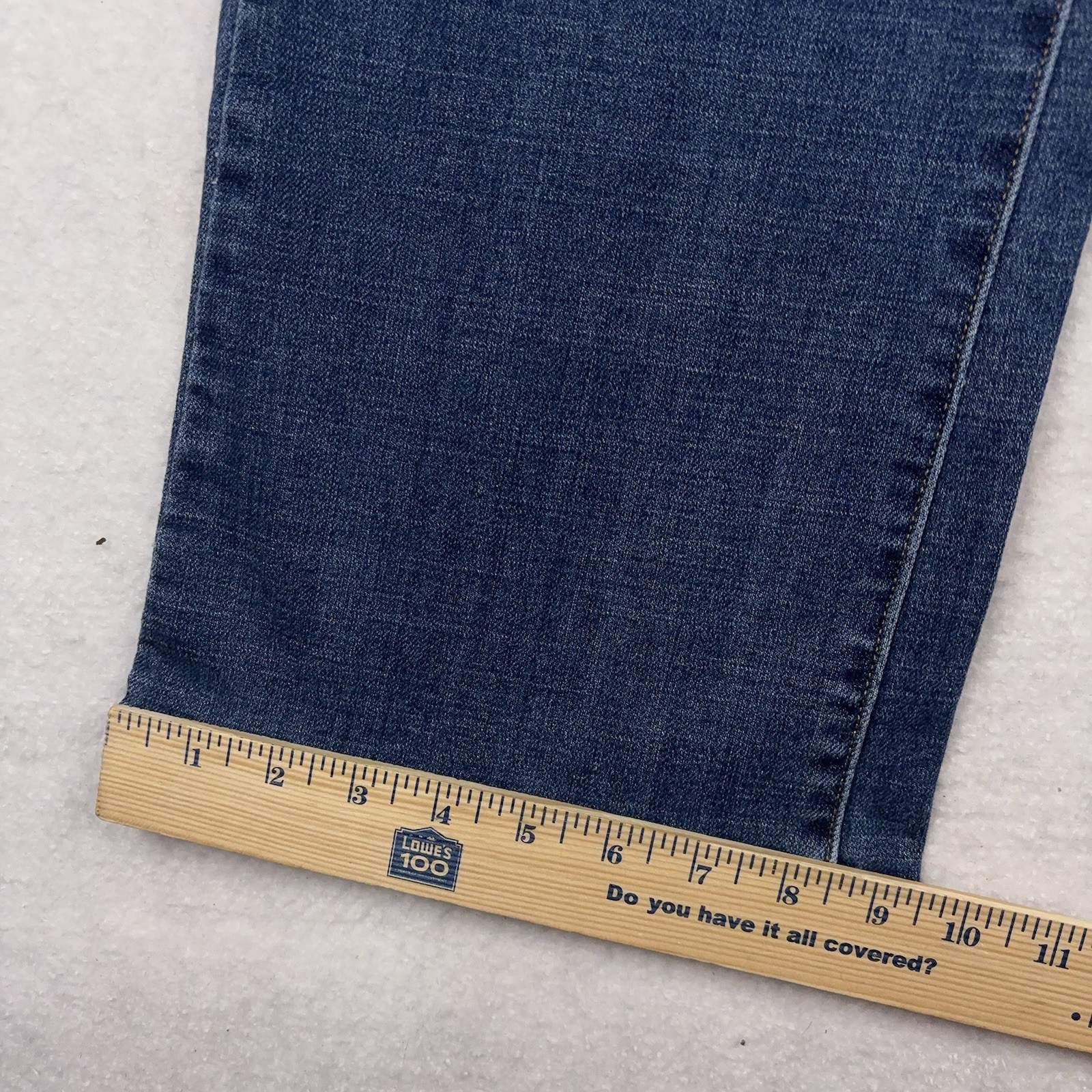Levi's 529 Curvy Boot Cut Jeans Women's 8 (Fits 30x30) Irregular Faded Denim NWT thumbnail 10