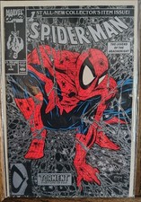 Spider-Man #1 (1990 Marvel) Torment Black and...