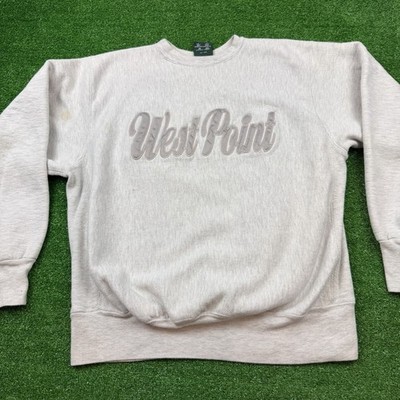 Vintage West Point USMA Sweatshirt MV Sport Pro-Weave Script Gray Men s Size XL
