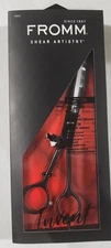 F1015 Fromm Shear Artistry INVENT 7.25" BLACK  Barber Shears/Scissors