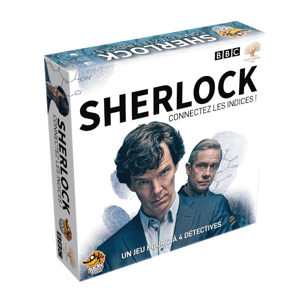 Sherlock Connectez Les Indices Jeu d'enquête coopératif avec cartes