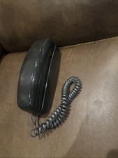 RadioShack Black Phone Vintage Desktop Or Wall Mount Telephone CAT. NO 43-593D