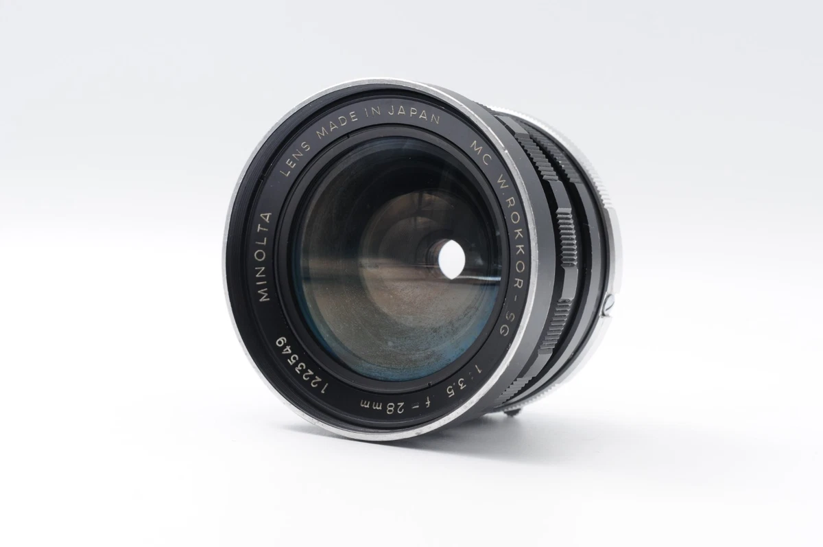 Minolta f/3.5 Camera Lenses 28mm Focal for sale | eBay