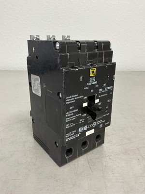 New Square D EJB34040 3 Poles, 40 Amps, 480 Volts