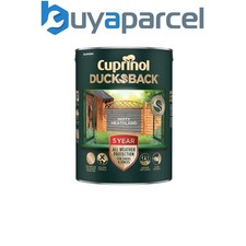 Cuprinol Ducksback 5 Year Waterproof for Sheds & Fences Misty Heathland 5L