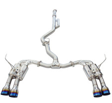 Invidia Gemini R400 Catback Exhaust For 22 Subaru Wrx Vb Ti Tips