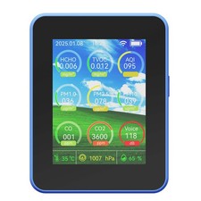 —Air Quality Monitor 15IN1 Indoor Temperature And Humidity Detector