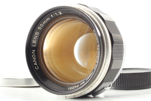 [Vintage MINT] Canon 50mm f1.2 LTM L39 Leica Screw Mount MF Lens From JAPAN - Picture 1 of 8