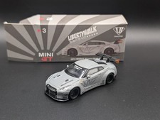 1:64 MINI GT LB WORKS Nissan GTR R35 Matte Grey #3 RHD
