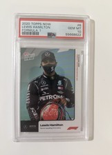 2020 Topps Now F1 Lewis Hamilton #6 PSA 10 GEM MINT