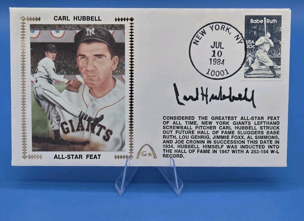 25+ Carl Hubbell MLB Original Autographed Items for sale | Updated