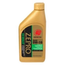 Idemitsu 30010097-75000C020 Zepro SAE 0W-16 Full Synthetic Motor Oil, 1 Quart