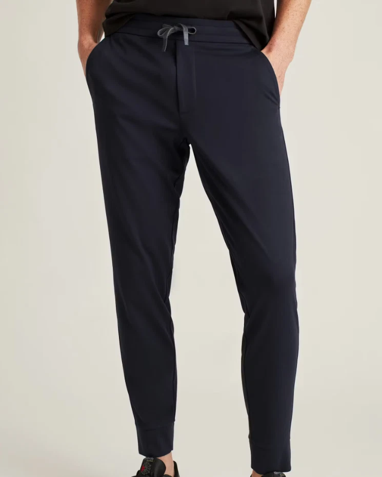 Bonobos Men's Lightweight Homestretch Jogger Dark Navy Blue Comfort Size M NWT