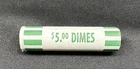 BU 2009 P ROOSEVELT  DIME  ROLL  BRILLIANT UNCIRCULATED OBW H/T GREAT PRICE!