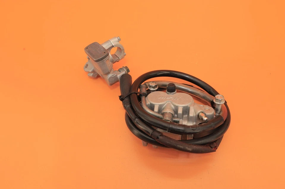 2001 01-06 RM125 RM 125 OEM Pinza de freno delantera cilindro maestro soporte manguera Foto 3 de 4