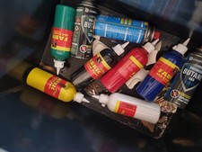 Bulk fabric and craft paint