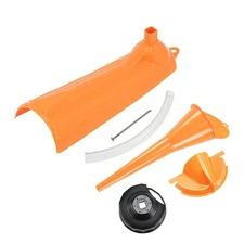 HDBUBALUS Crankcase Fill Funnel Primary Oil Filter Set Orange 
