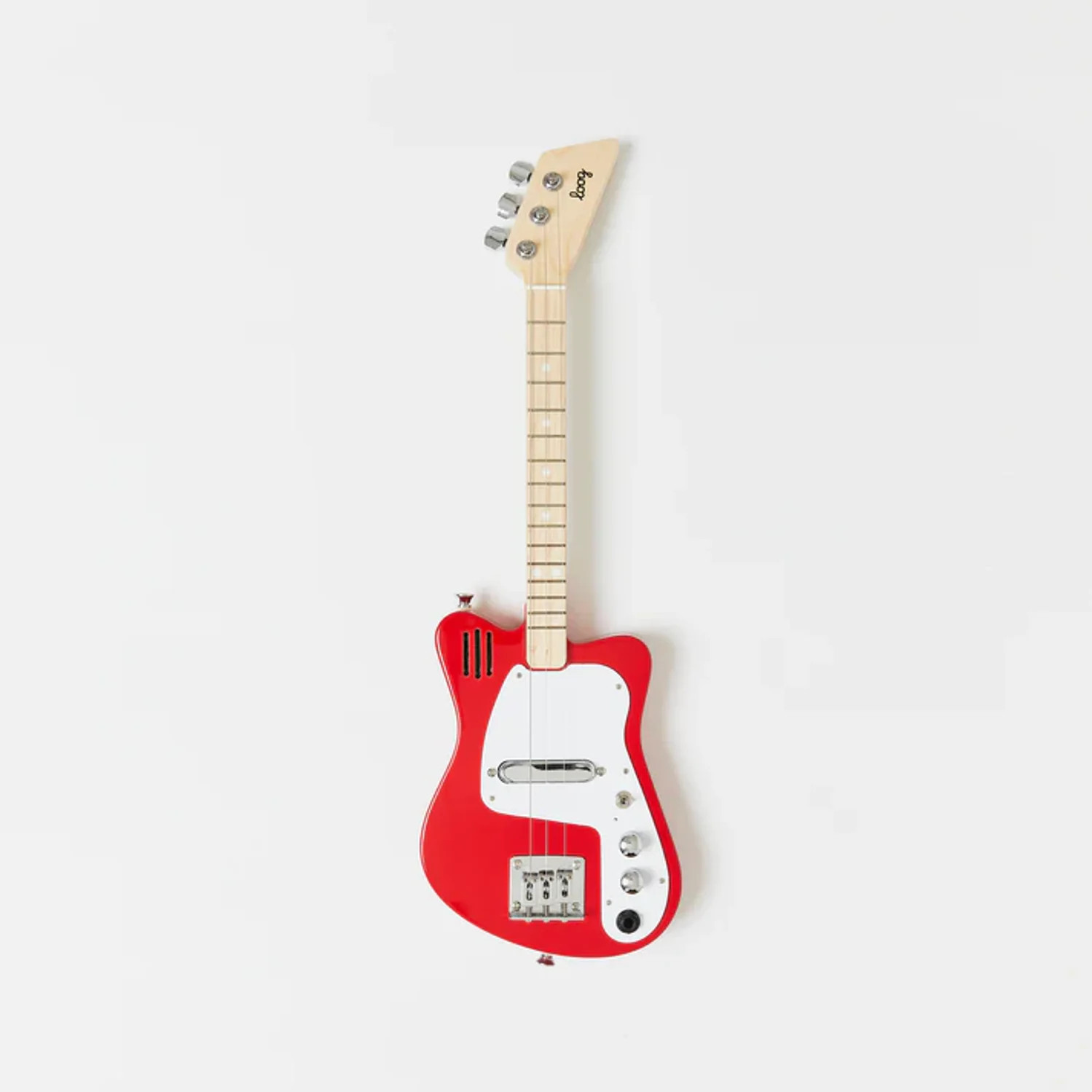 LOOG Mini Electric Guitar 3-String Red 32990₽