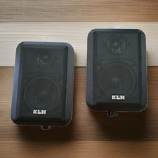Pair 2 KLH Speakers Indoor/Outdoor Model 980 Audio Home System