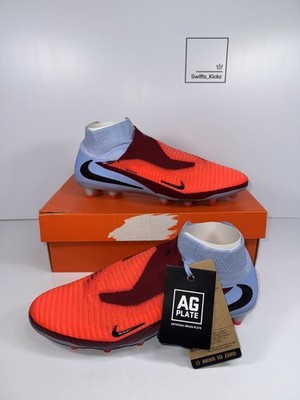 Nike Phantom 6 High Elite AG Fußballschuhe - Royal Tint - Größe UK 9 - NEU