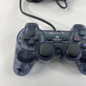 Official Sony PlayStation 2 PS2 Dualshock 2 - Smoke Grey Gray Tested